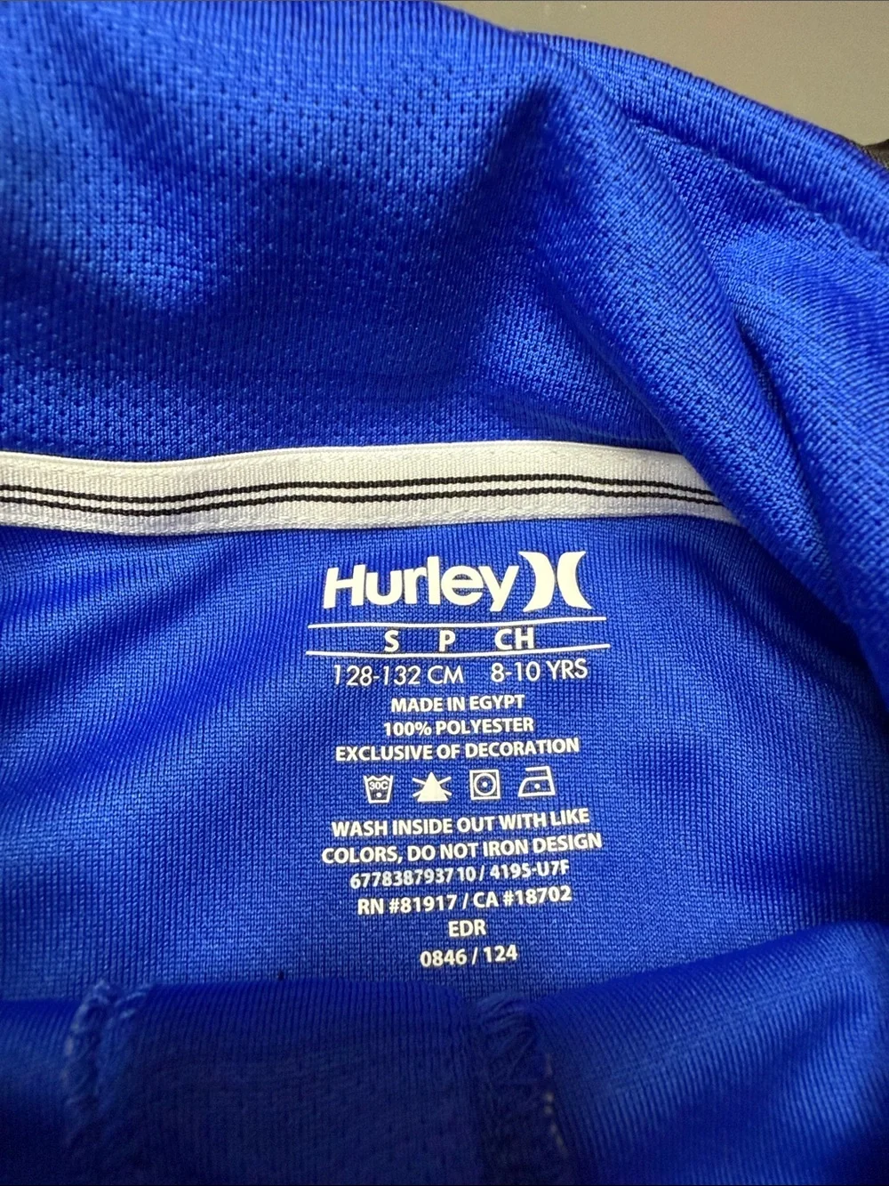 Hurley kid’s polo